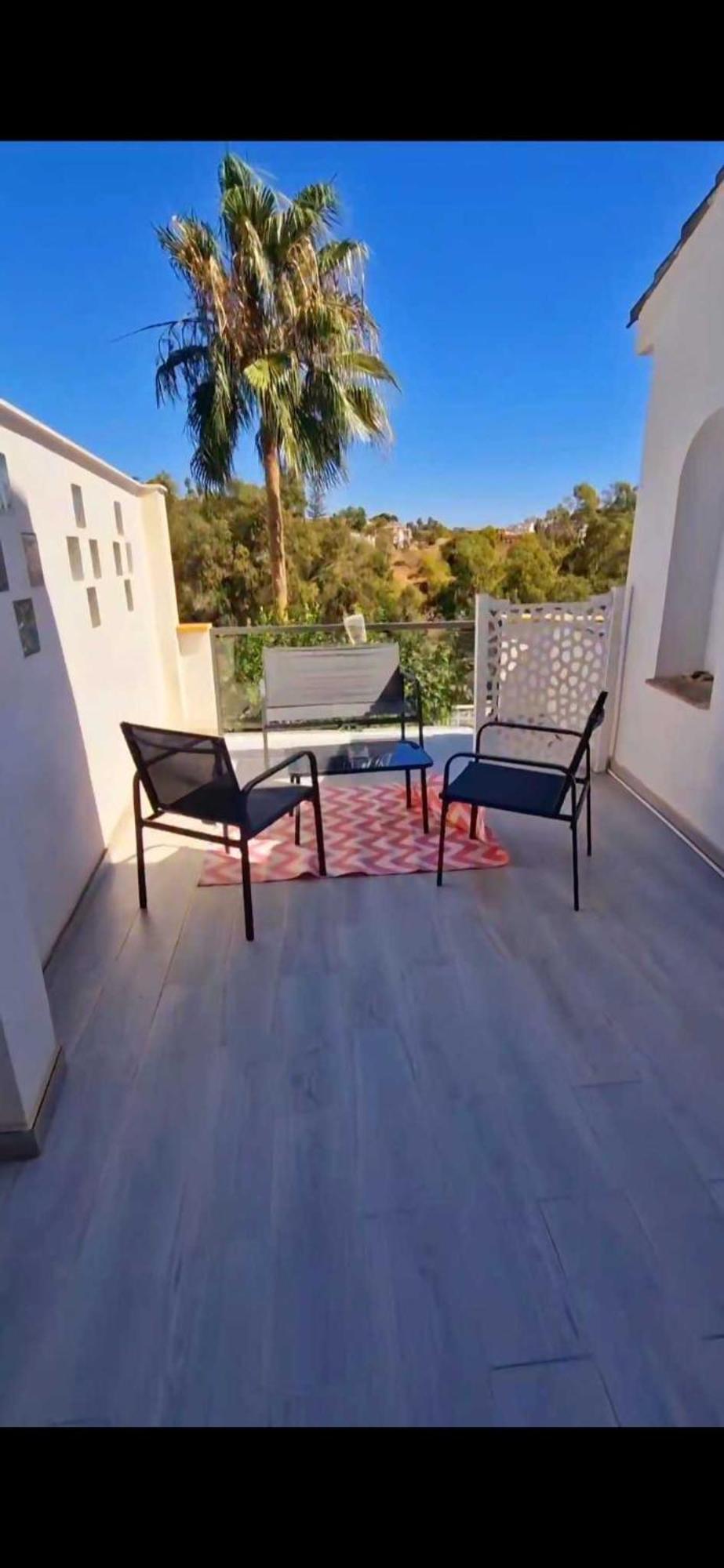 La Villa Escondida 1 Precioso Estudio Vista Al Mar Málaga Dış mekan fotoğraf